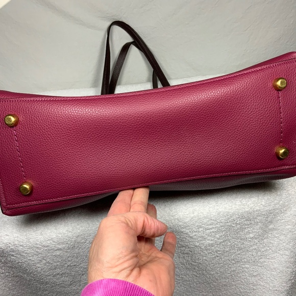 Coach Willow Color block Tote C0691 - Picture 9 of 14